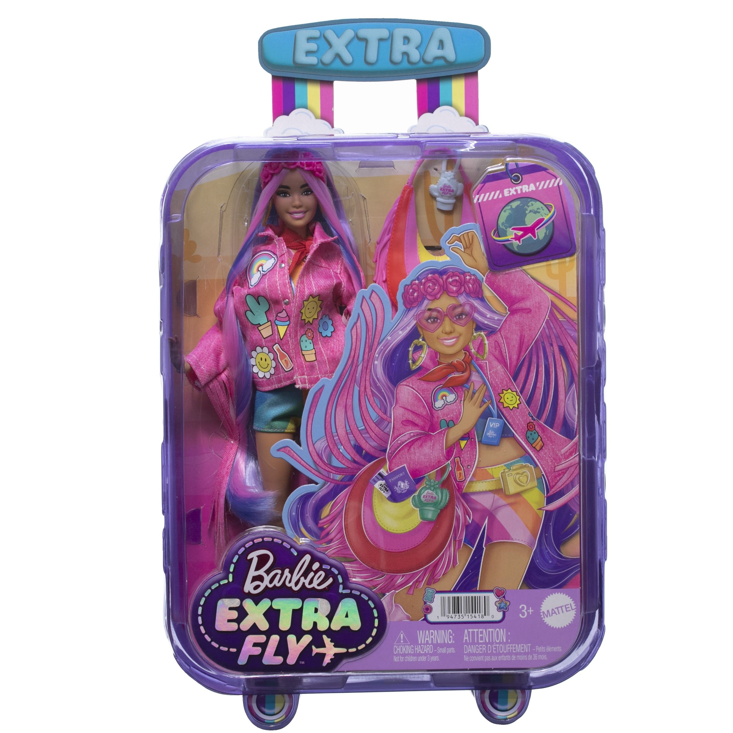 Barbie - Teminė lėlė Barbie Extra Fly – dykuma, HPB15 - Image 5