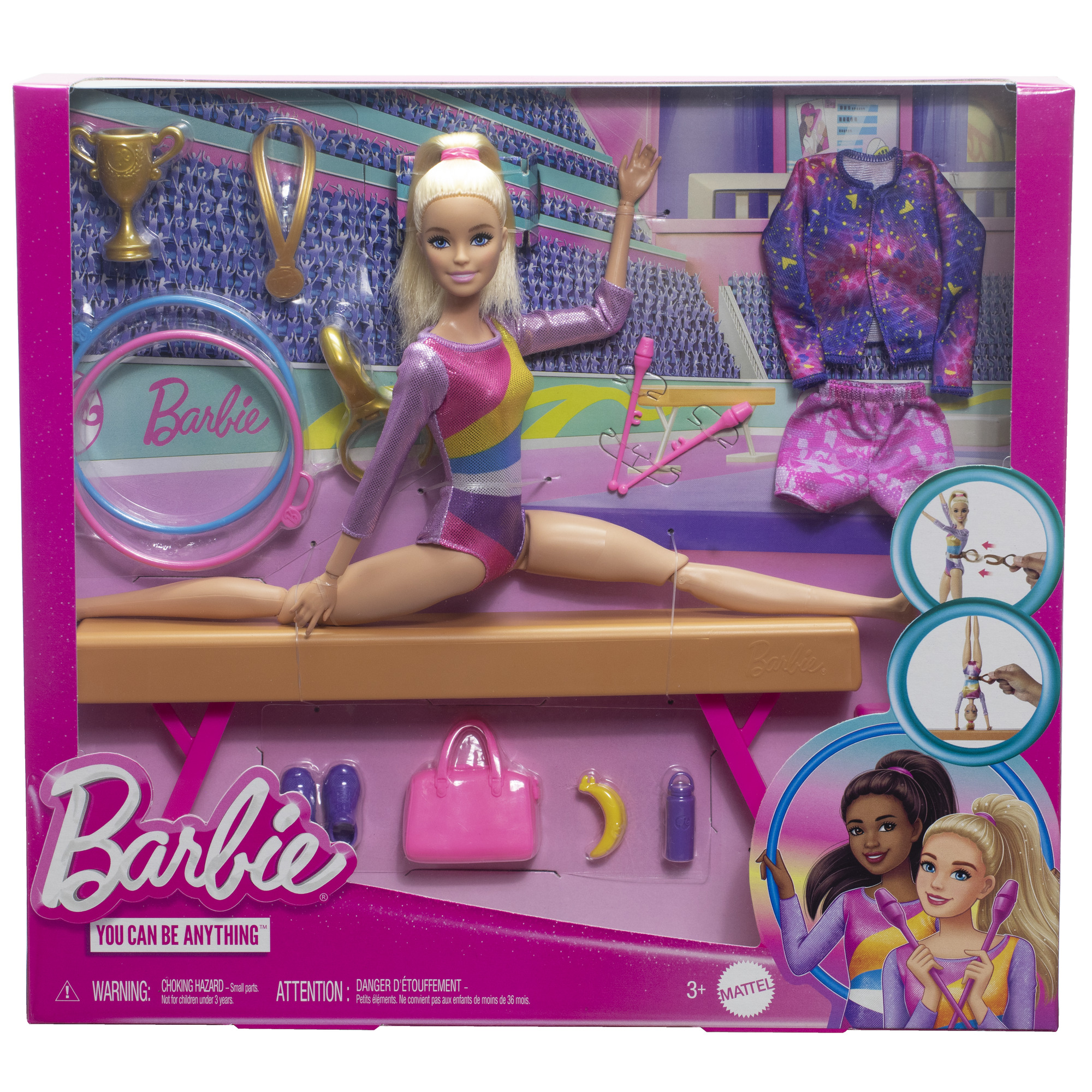 Barbie - Gimnastikos rinkinys, HRG52 - Image 8