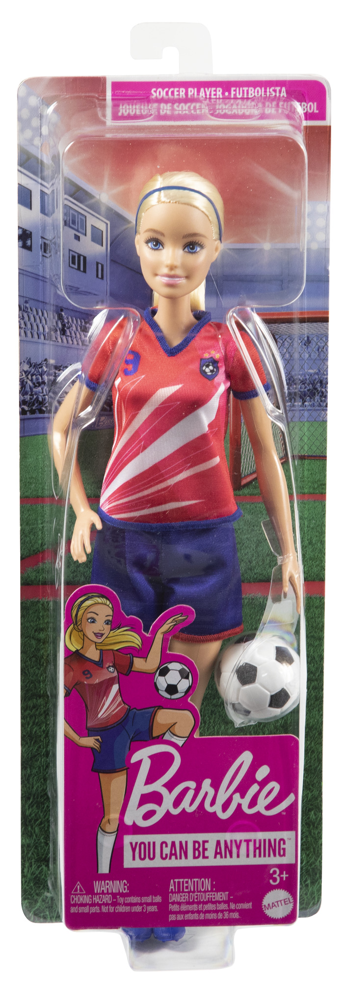 Barbie - Lėlė futbolininkė, HCN17 - Image 4