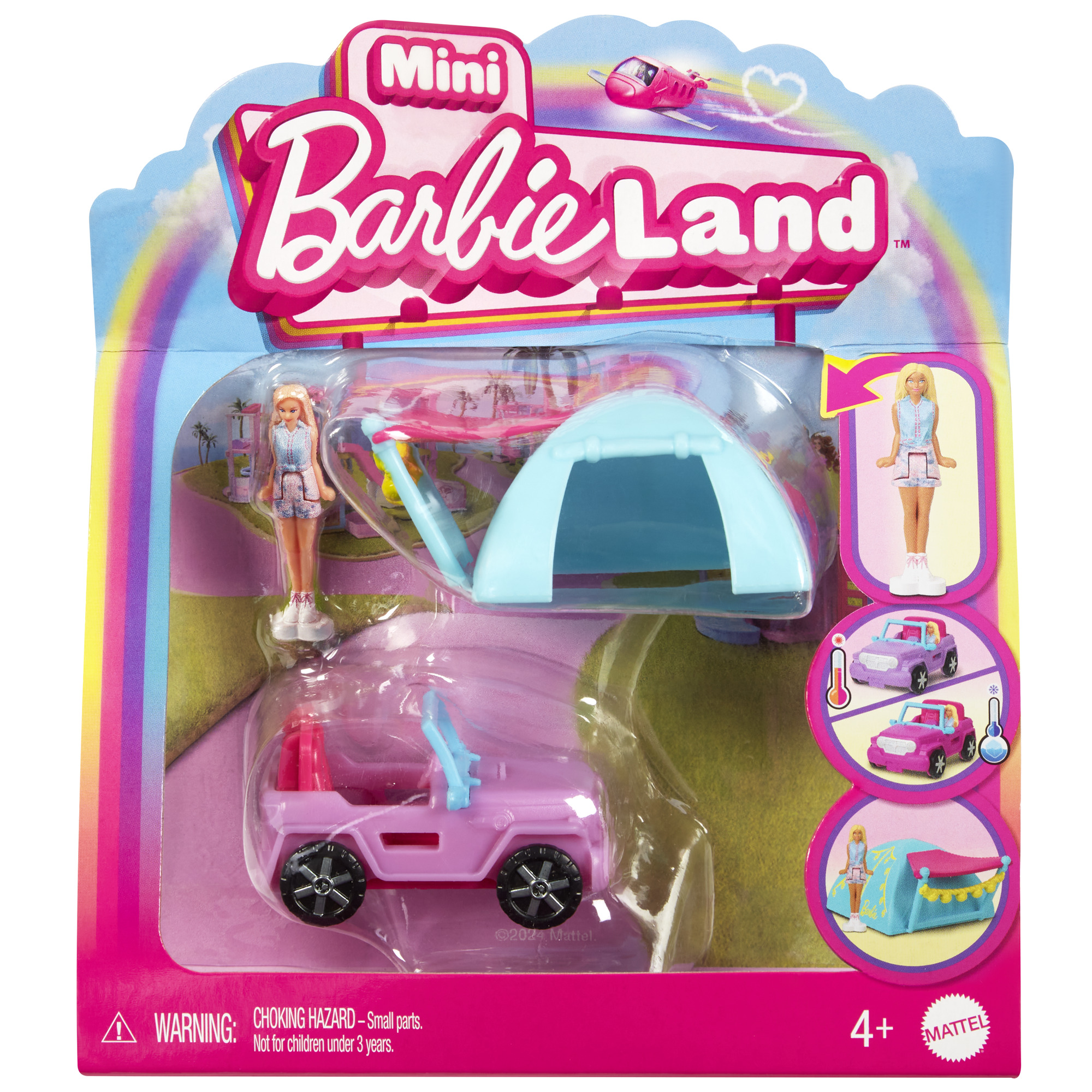 Barbie - BarbieLand mini transporto priemonė - Image 8