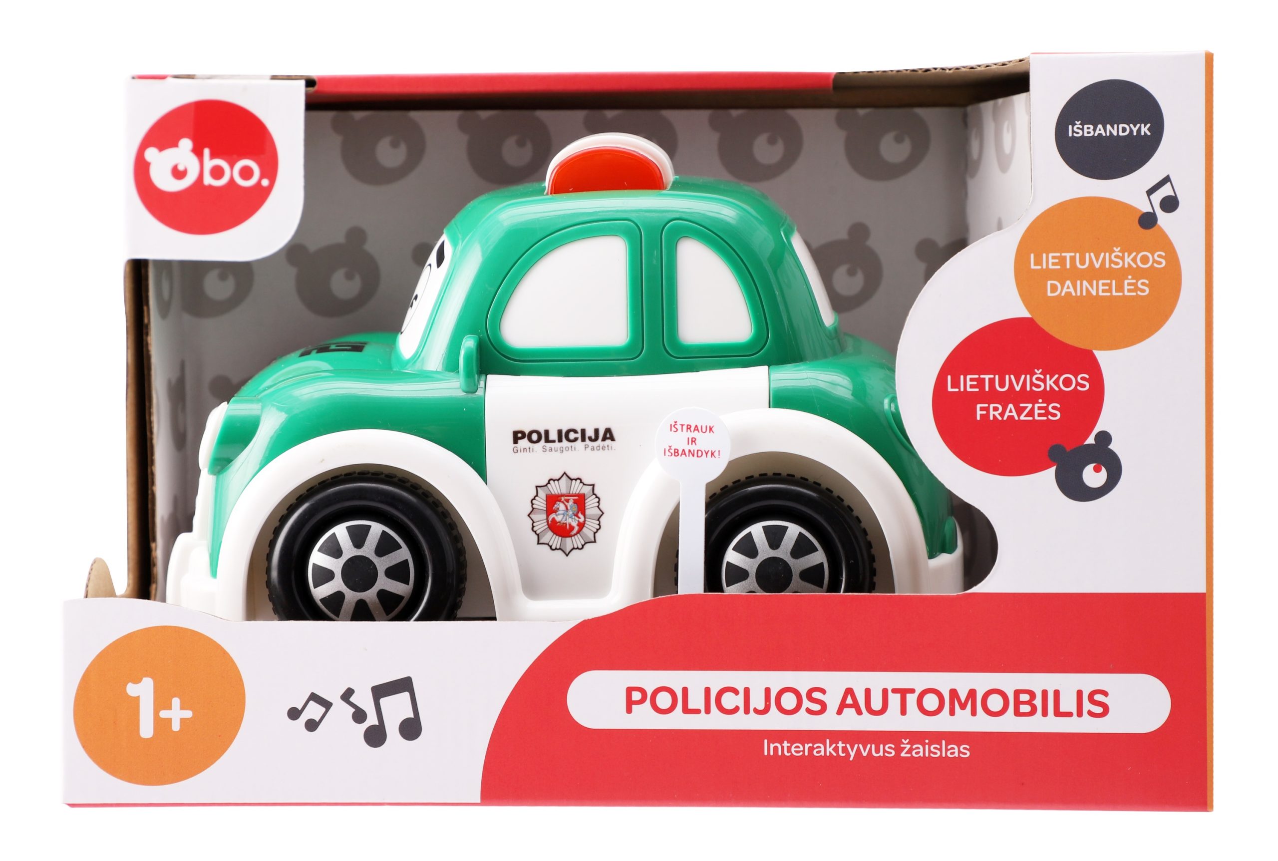 Bo. - Interaktyvus policijos automobilis