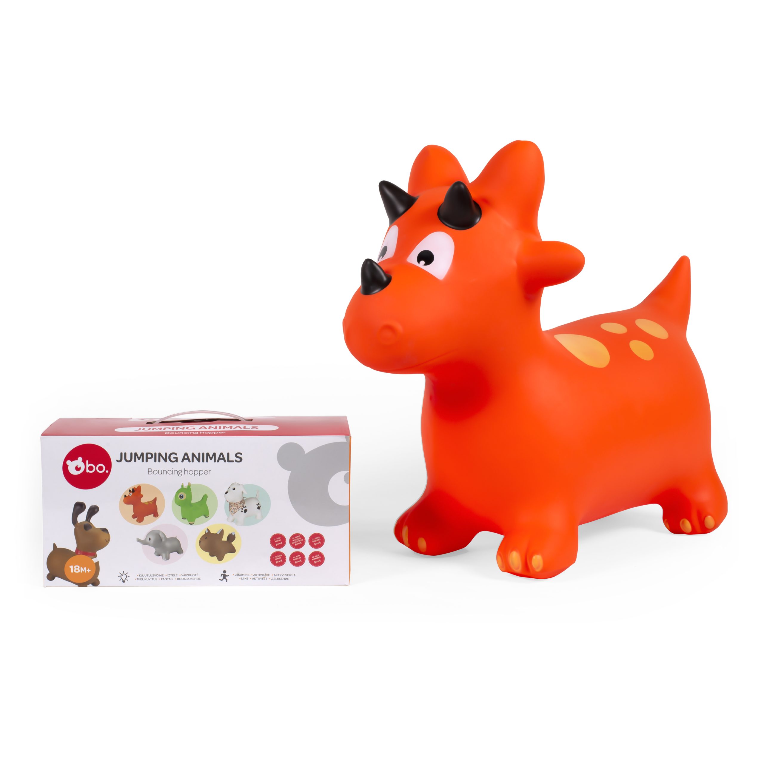 Bo. - Šokliukas „Oranžinis dinozauras“