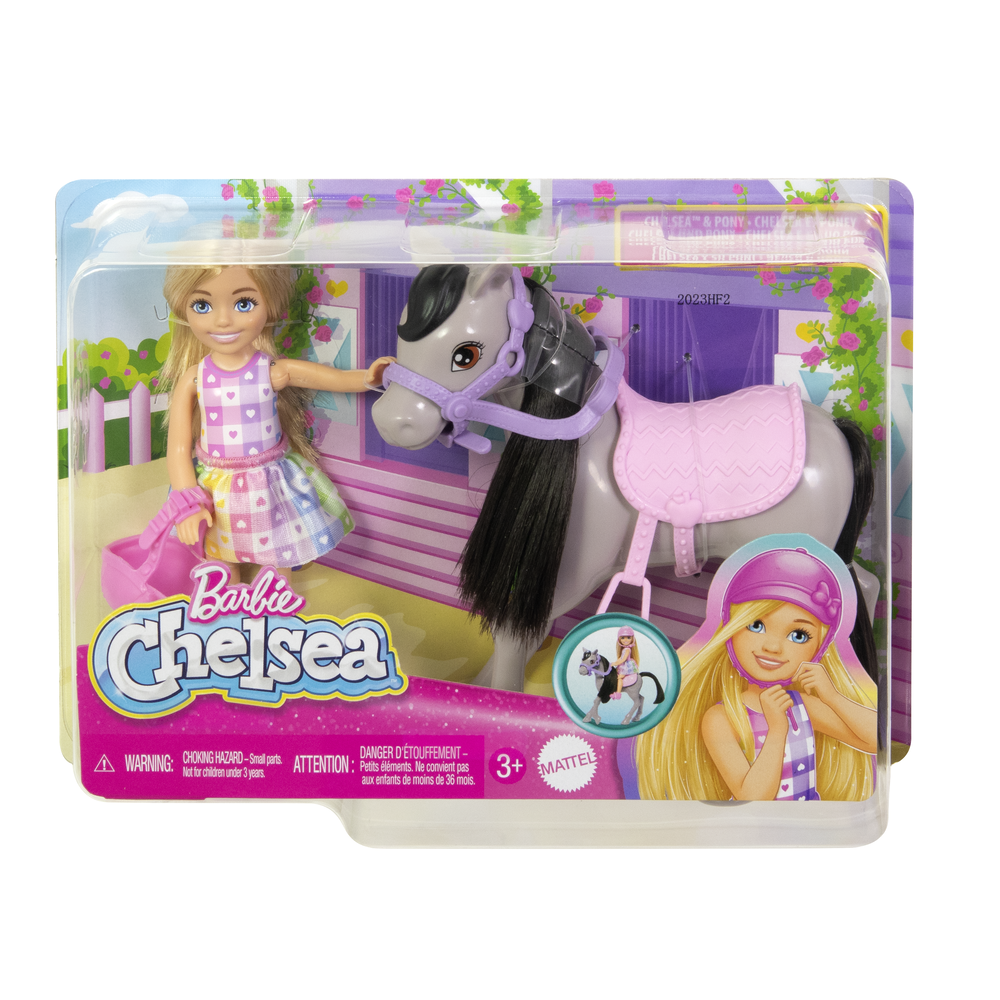 Barbie - Čelsės ir ponio rinkinys, HTK29