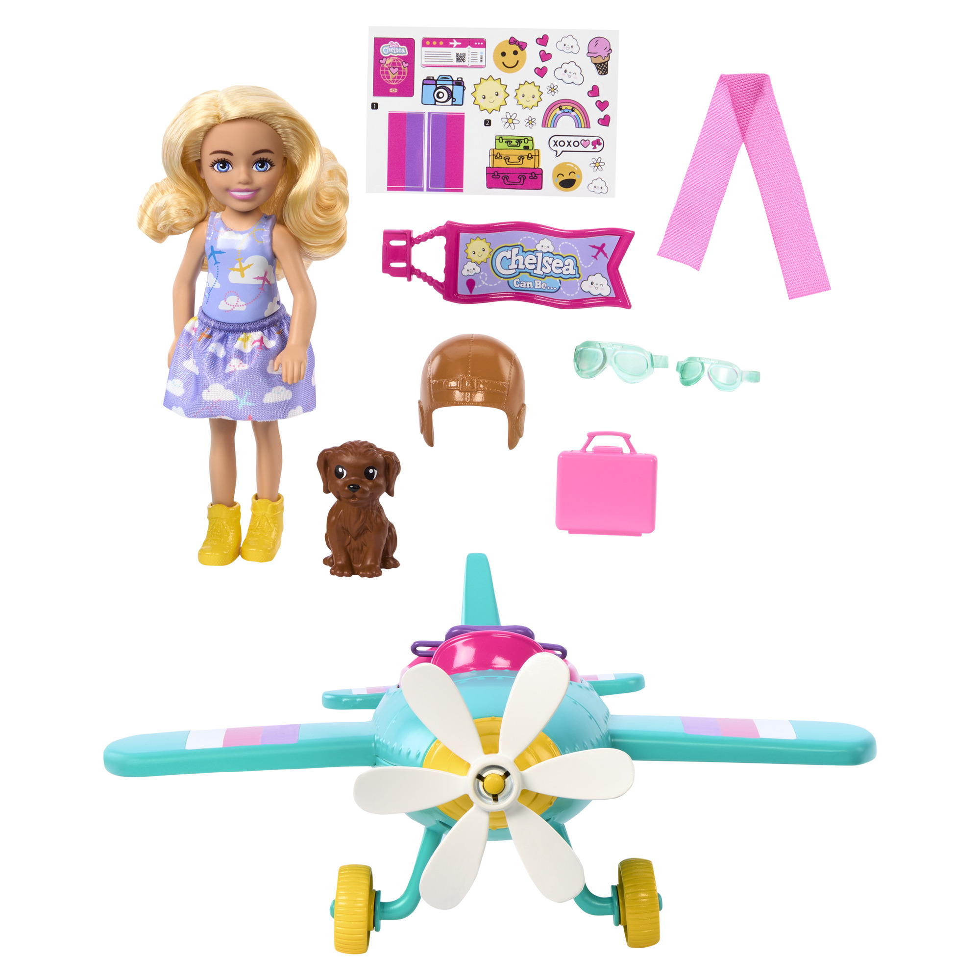Barbie - Čelsės lėktuvo rinkinys, HTK38 - Image 2