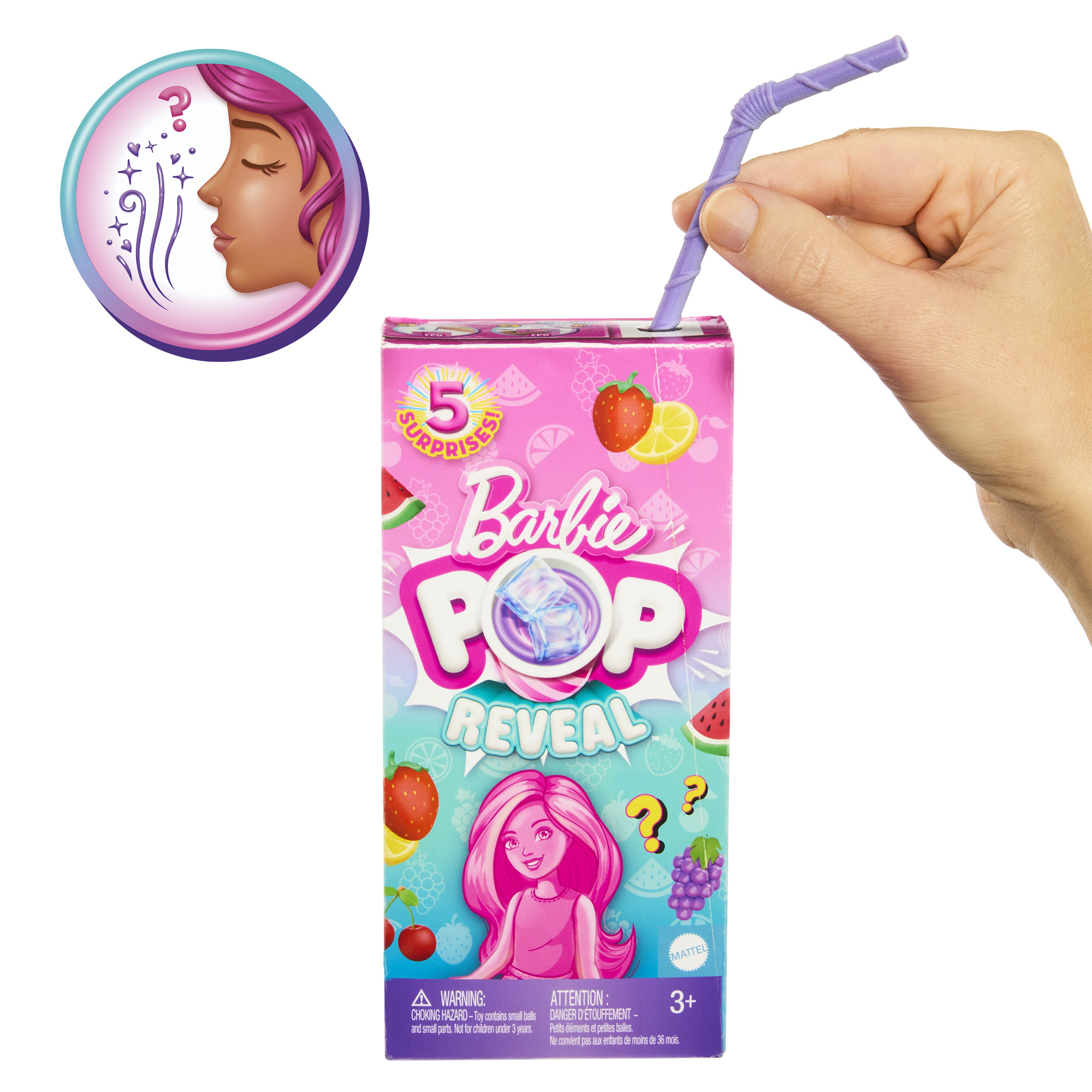 Barbie - Čelsės POP Reveal rinkinys vaisių serija, HRK58 - Image 7
