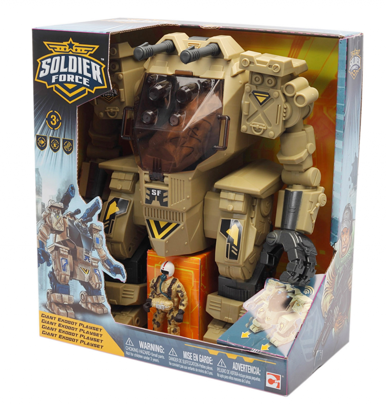 Chap Mei – Milžino roboto rinkinys Soldier Force