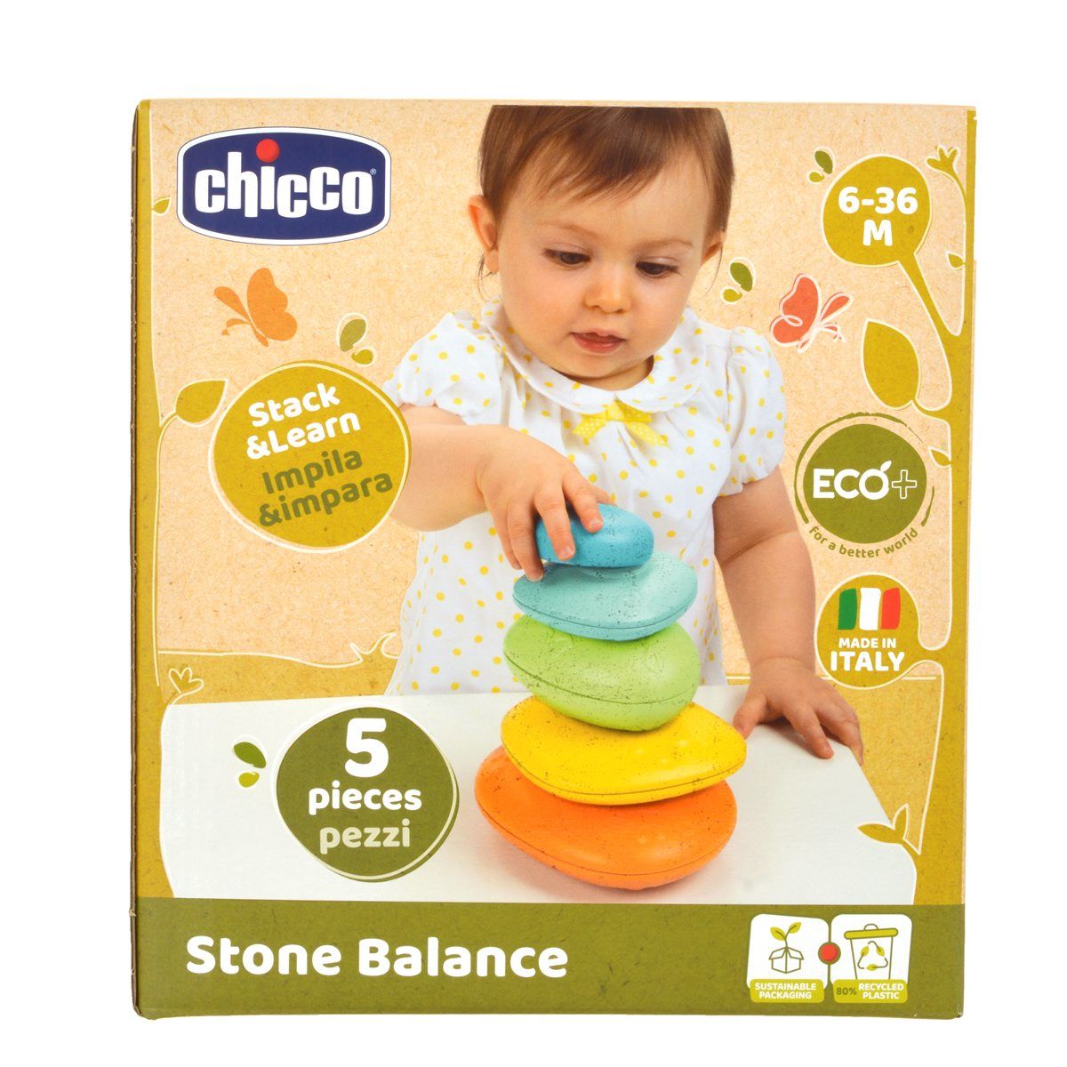 Chicco – Akmenukų piramidė - Image 5