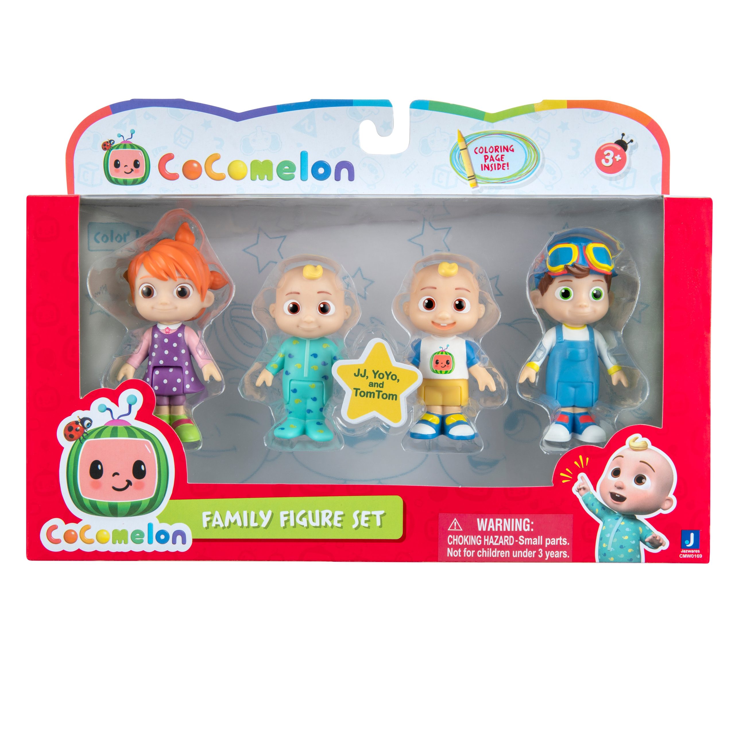 Cocomelon - Figūrėlės „Šeimynėlė“, 4 vnt.