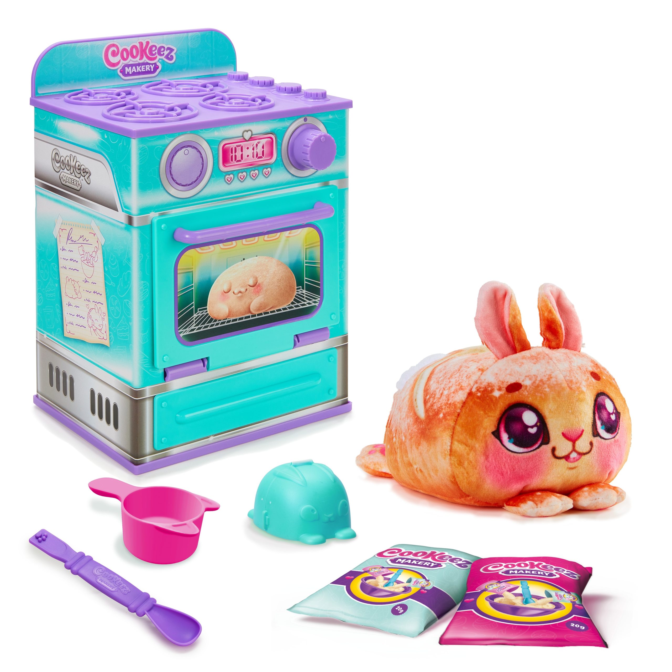 Cookeez Makery - Interaktyvus rinkinys „Orkaitė“, violetinis