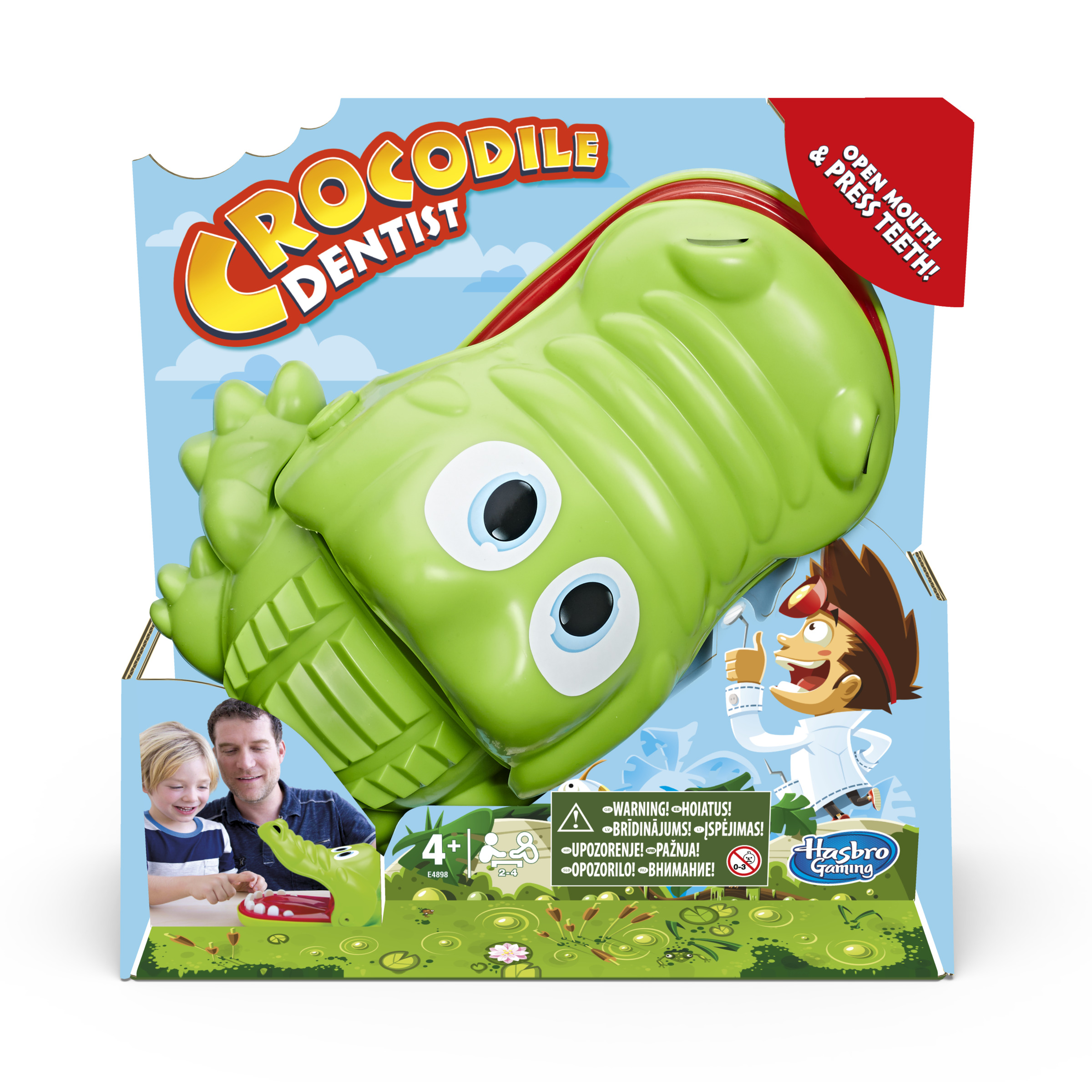 Hasbro - Žaidimas „Krokodilo dantistas“