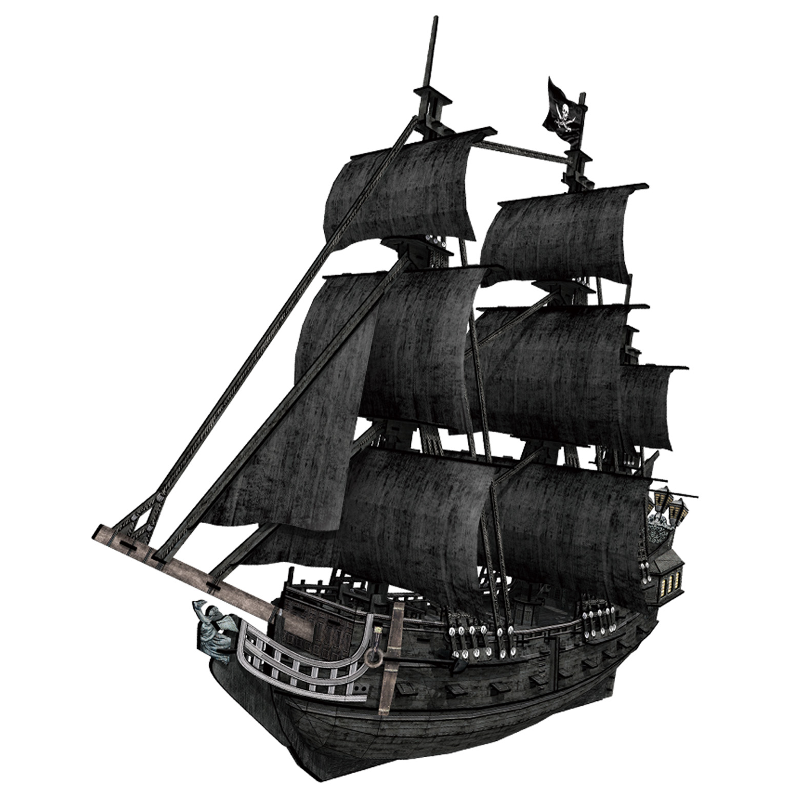 Cubicfun – 3D dėlionė Piratų laivas „Karalienė Ana“ - Image 4