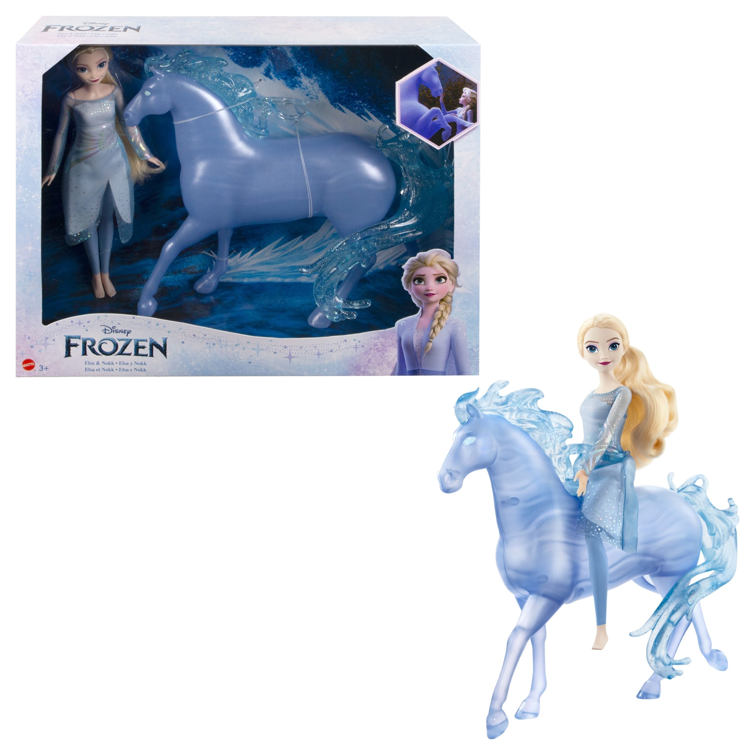 Frozen - Lėlė Elsa ir mistinis vandenų žirgas, HLW58