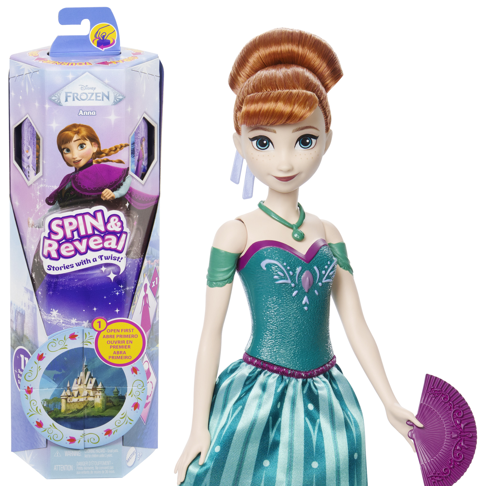 Frozen - Spin & Reveal Anos siurprizų rinkinys