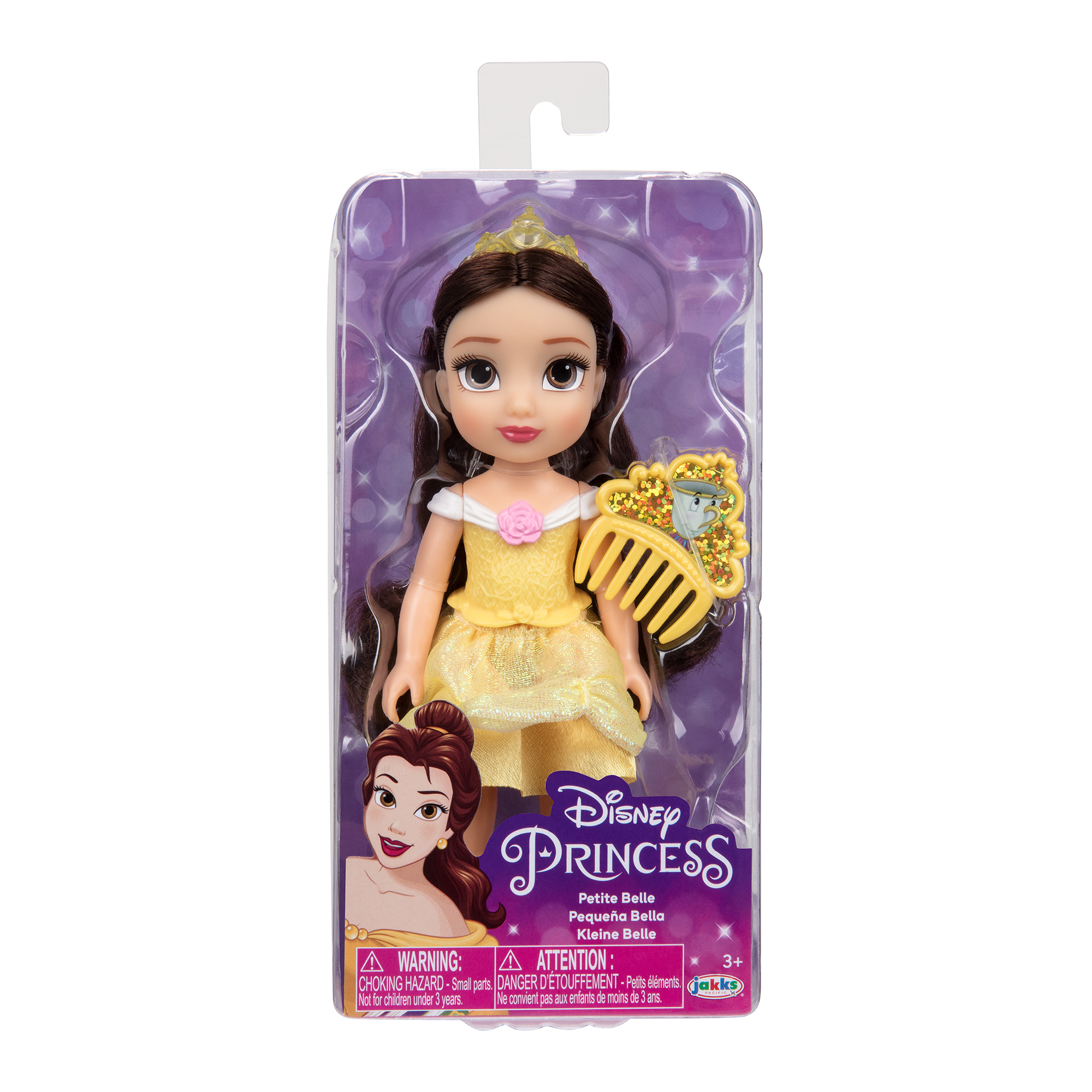 Disney Princess - Lėlytė su šukomis - 8 cm - Image 3