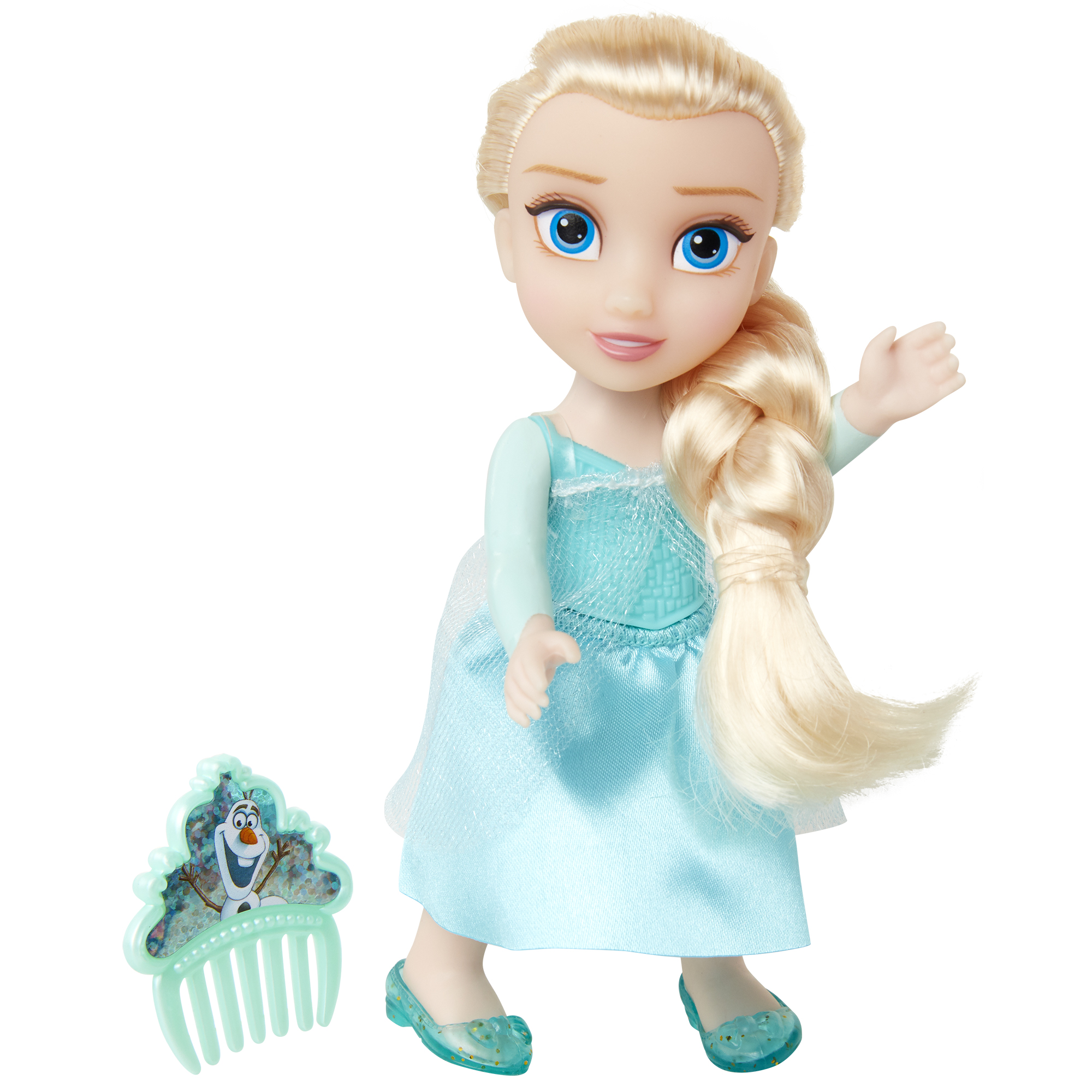 Disney Princess - Lėlytė su šukomis - 8 cm