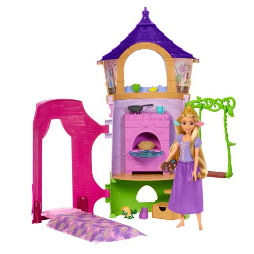 Disney Princess - Lėlės Rapunzel ir bokšto rinkinys, HLW30 - Image 3