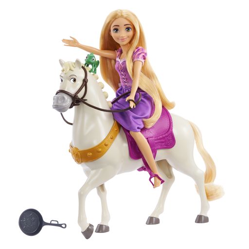 Disney Princess - Lėlės Rapunzel ir žirgo rinkinys, HLW23 - Image 3