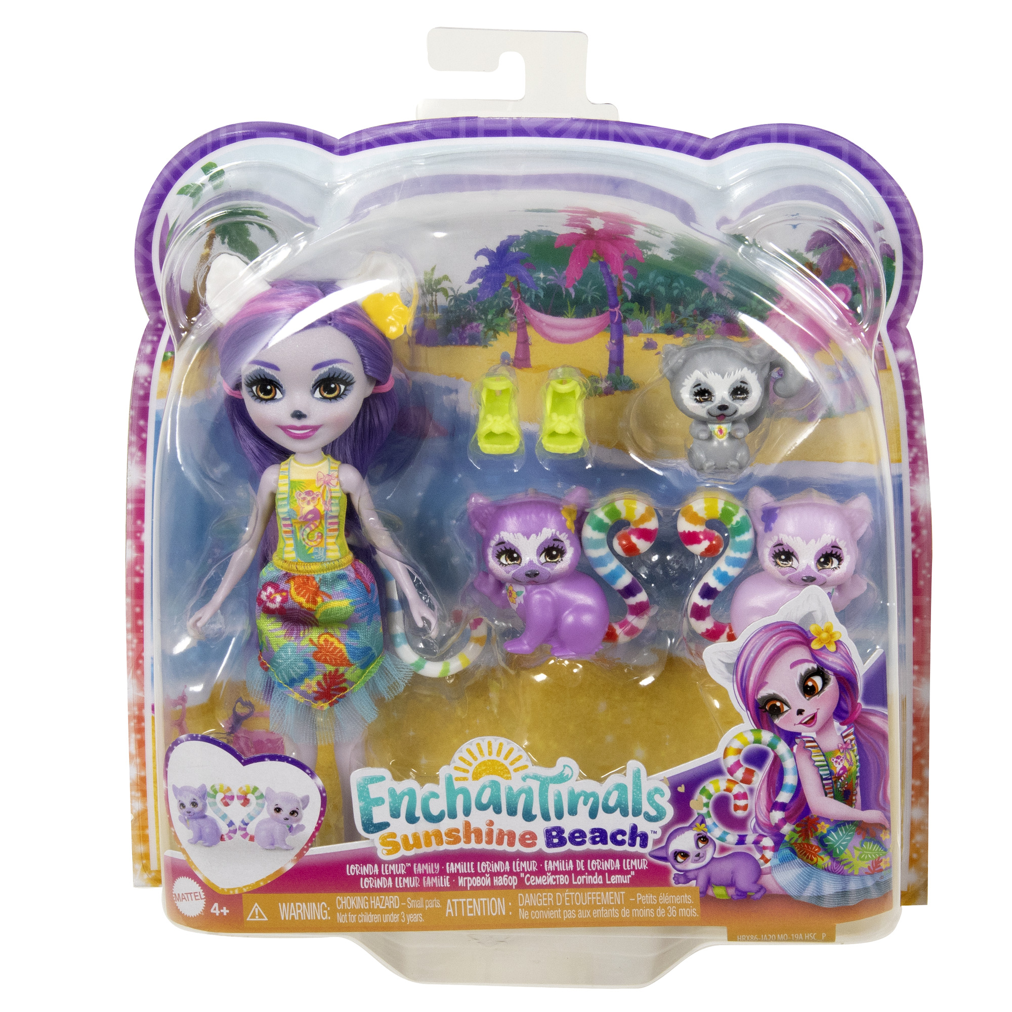 Enchantimals - Herojų lemūrų šeima, HRX86 - Image 7
