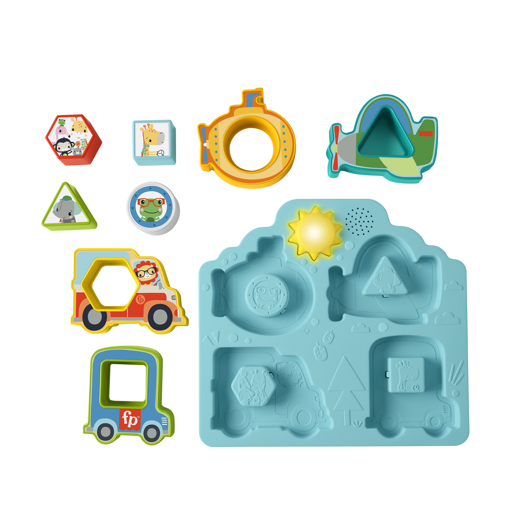 Fisher-Price - Formelių rūšiuoklė Mašinėlės - Image 5