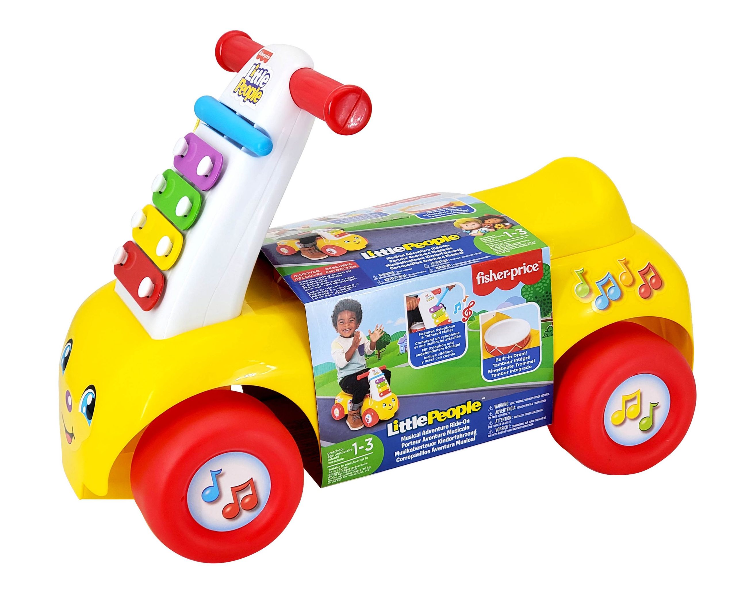 Fisher-Price – Mašinėlė-paspirtukas „Muzikiniai nuotykiai“ - Image 2
