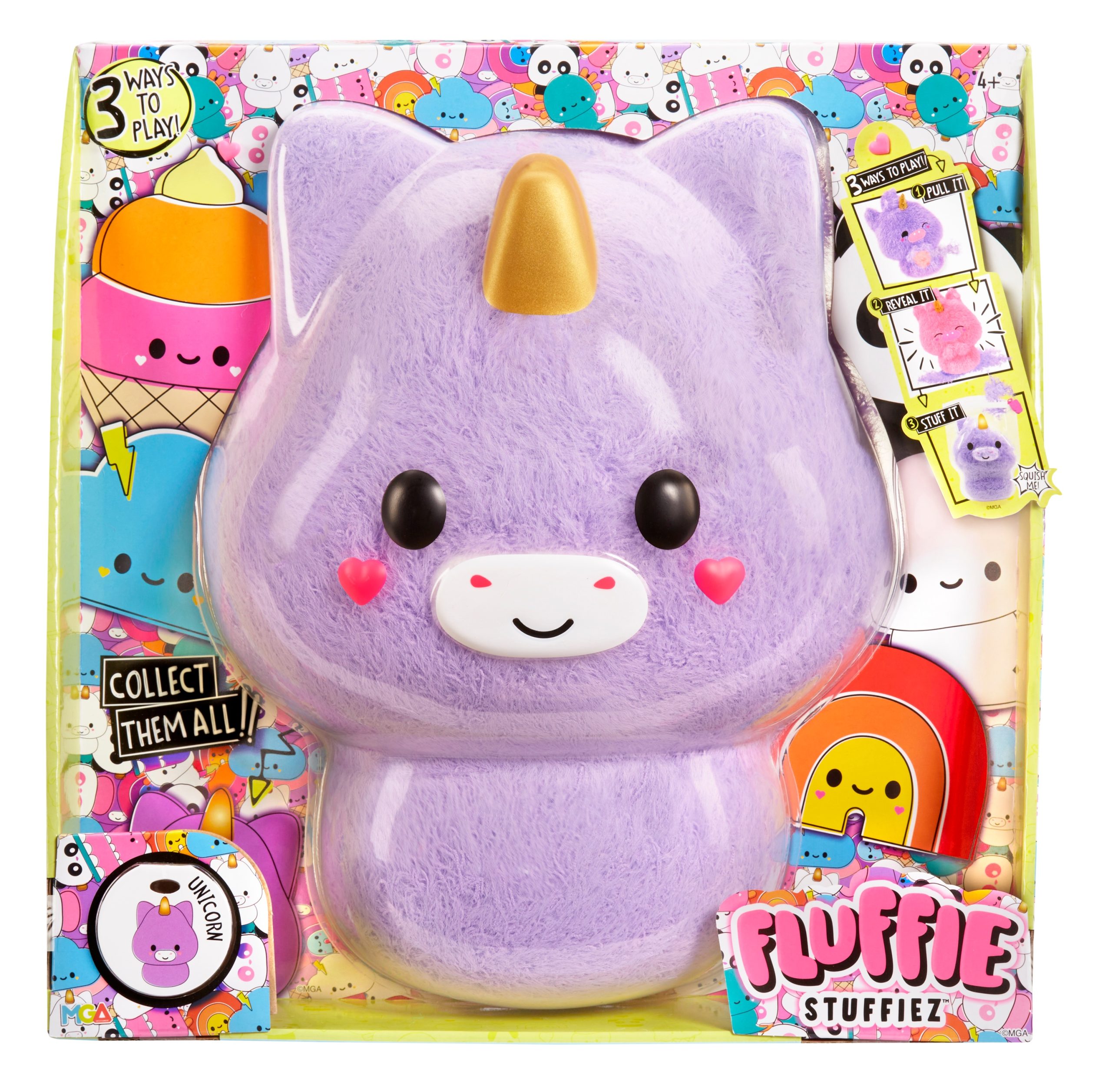 Fluffie Stuffiez - Pliušinis gyvūnėlis - 28 cm - Image 3