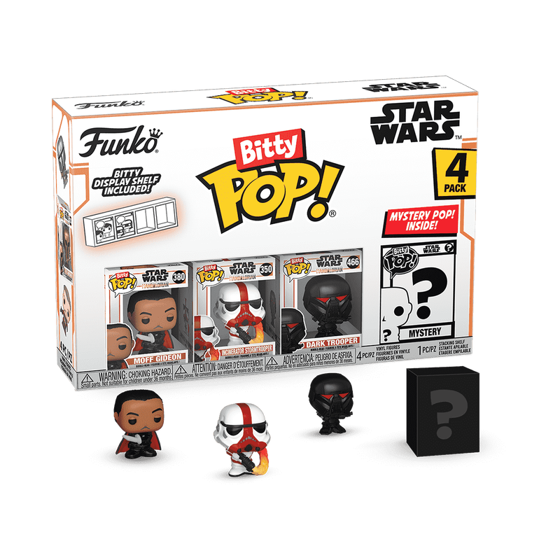 Star Wars - Figūrėlių rinkinys The Mandalorian, Funko Bitty Pop - Image 4
