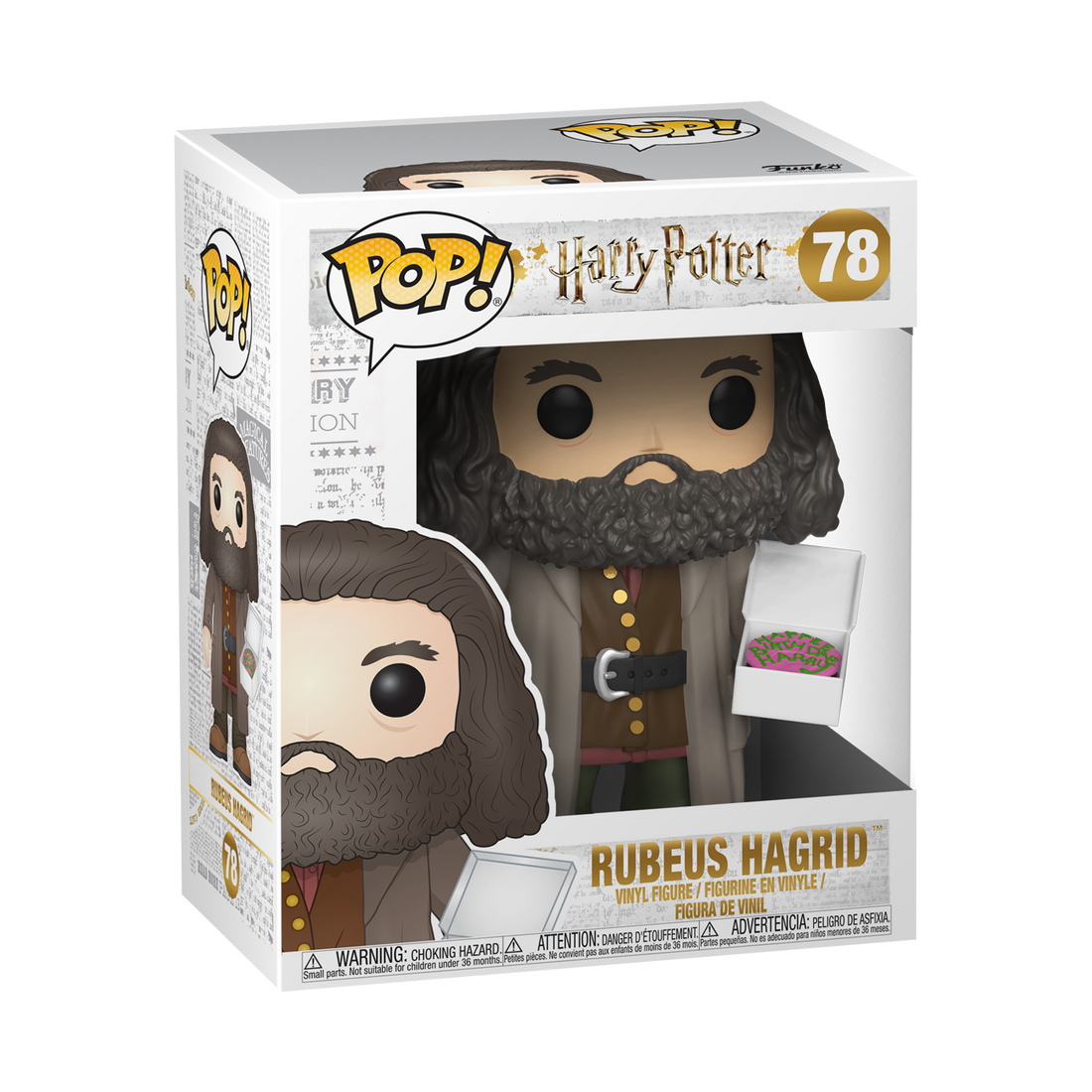 Harry Potter - Deluxe vinilinė figūrėlė Hagrid, Funko Pop