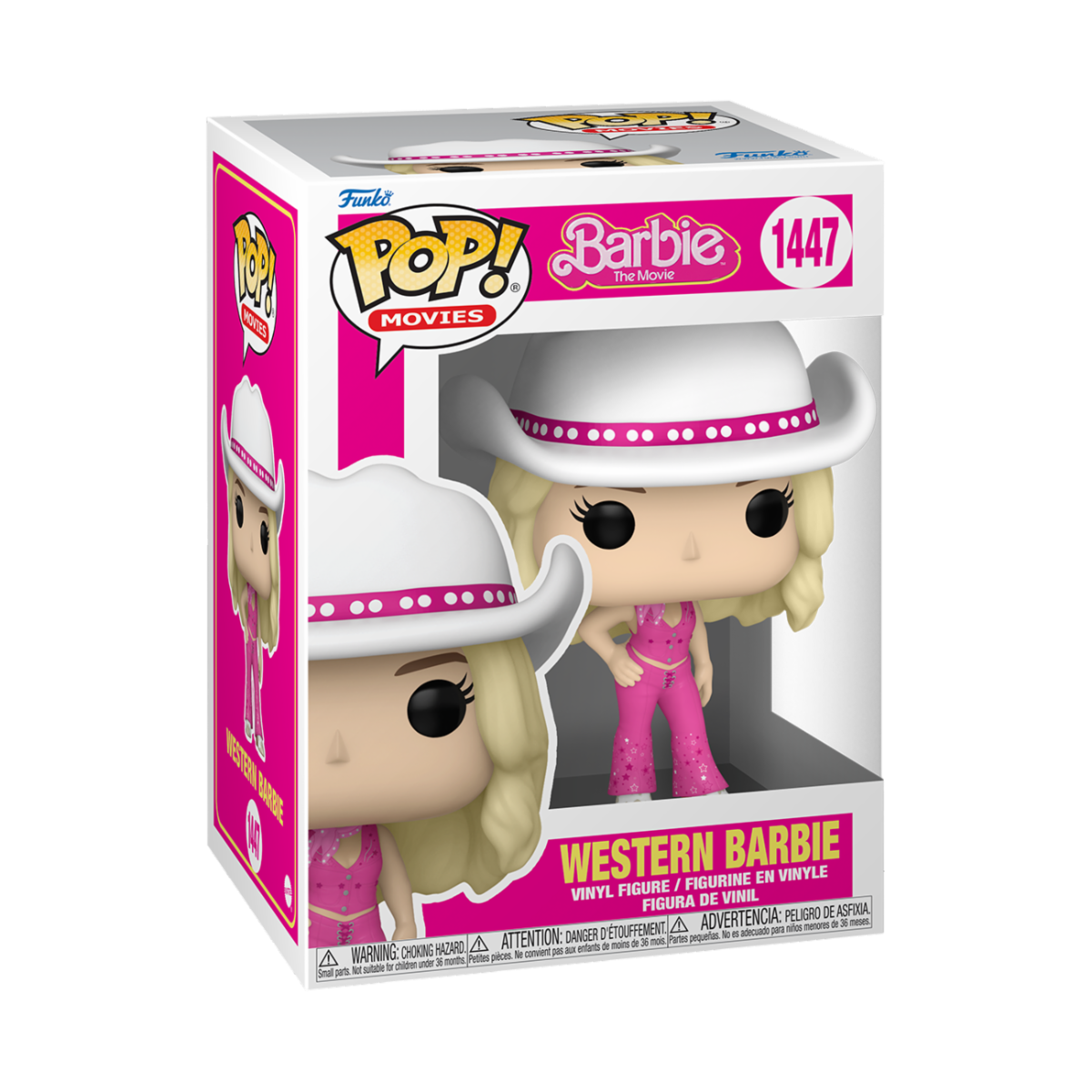 Barbie - Vinilinė figūrėlė Barbie Movie - Cowgirl Barbie, Funko Pop