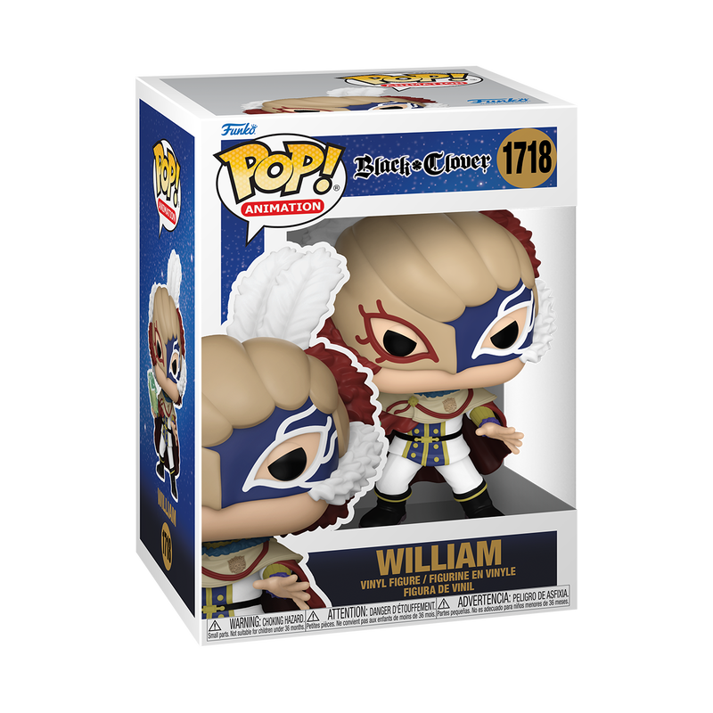 Black Clover - Vinilinė figūrėlė William Vangeance, Funko Pop