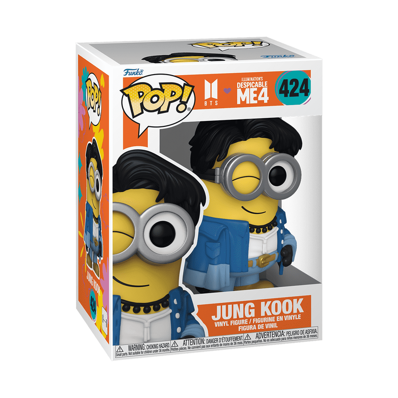 Minions – Vinilinė figūrėlė BTS Jung Kook, Funko Pop