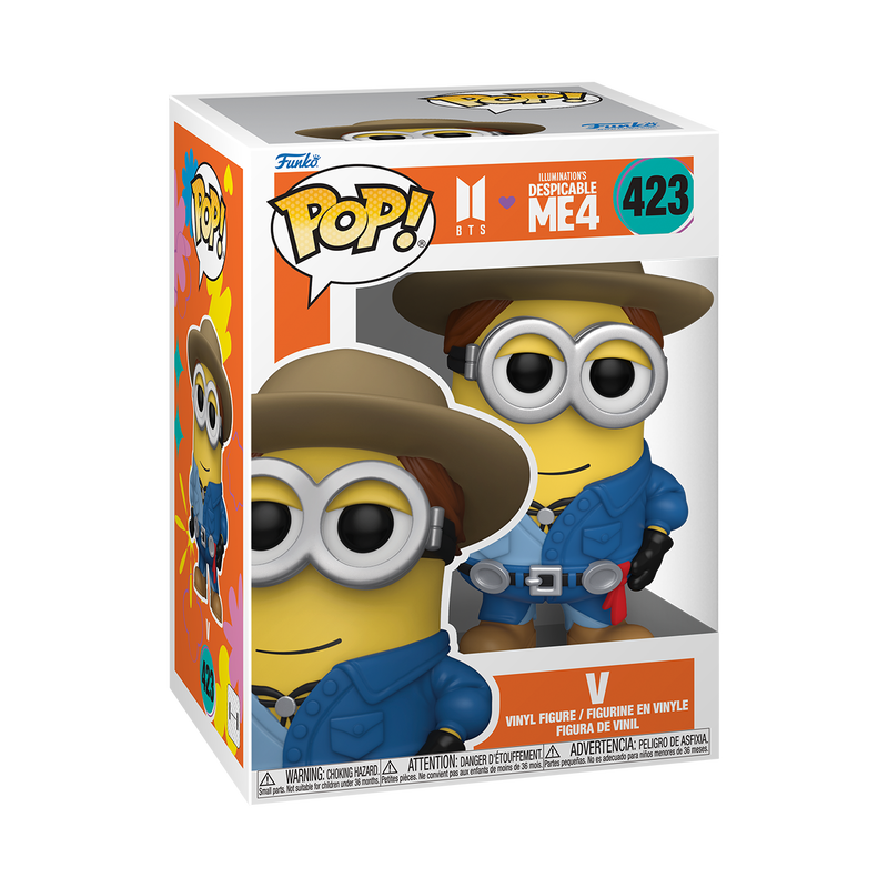 Minions – Vinilinė figūrėlė BTS V, Funko Pop