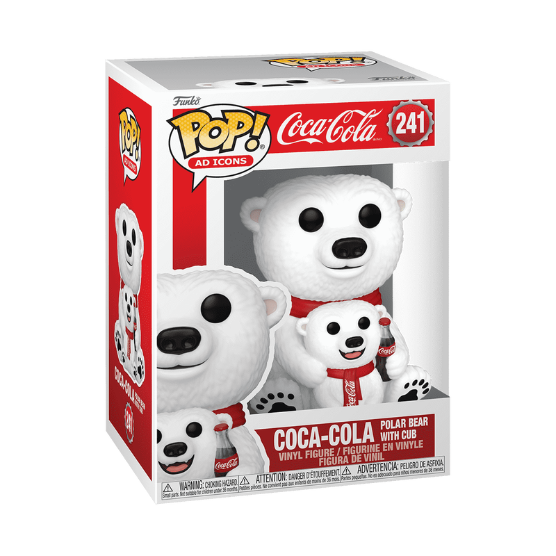 Funko Pop - Vinilinė figūrėlė Coca-Cola Bear with Cub
