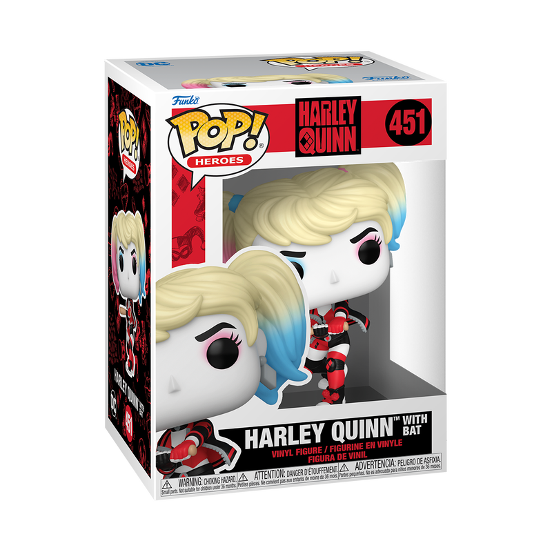 Batman – Vinilinė figūrėlė Harley Quinn with bat, Funko Pop