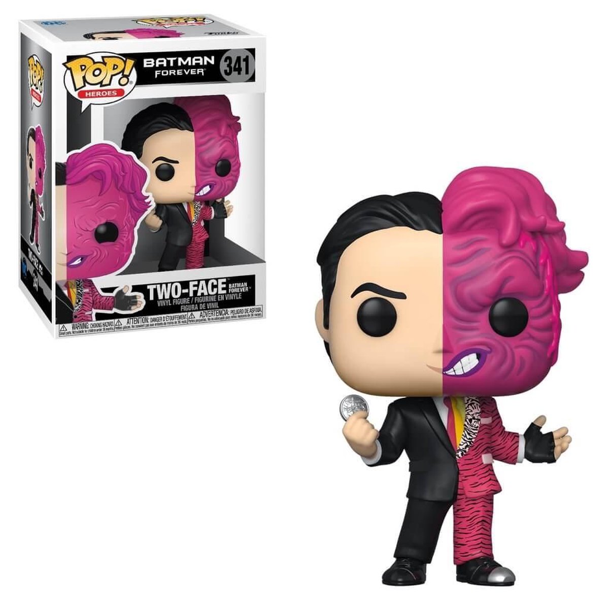 Batman - Vinilinė figūrėlė Two-Face, Funko Pop