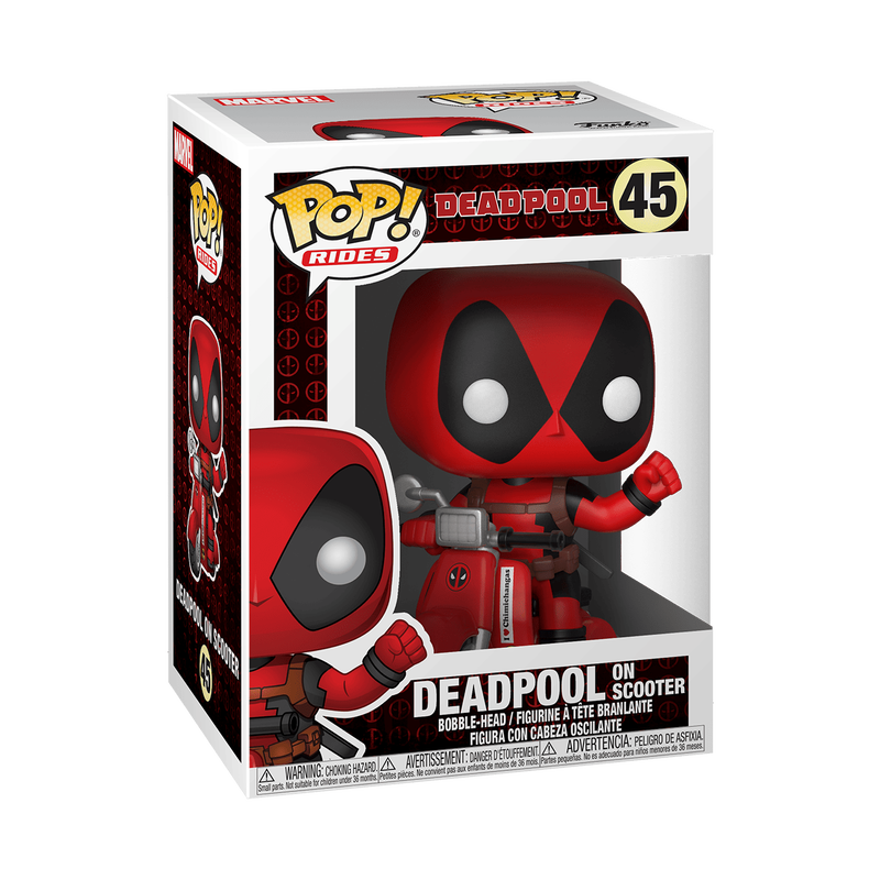 Guardians of the Galaxy – vinilinė figūrėlė Deadpool & Scooter, Funko Pop