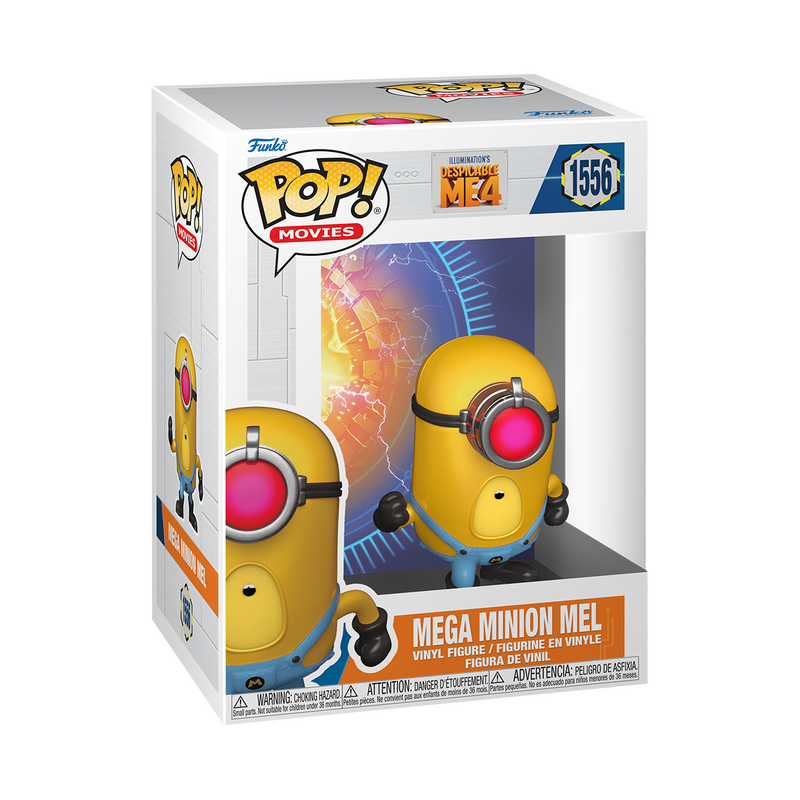 Minions - Vinilinė figūrėlė Despicable Me 4, Super Mel, Funko Pop