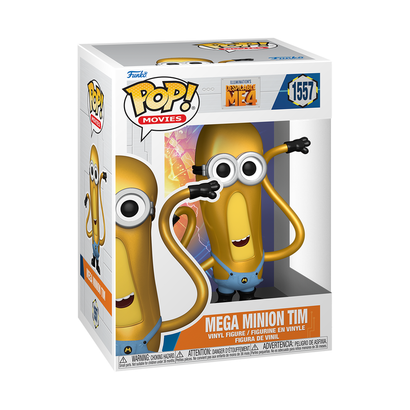 Minions - Vinilinė figūrėlė Despicable Me 4, Super Tim, Funko Pop