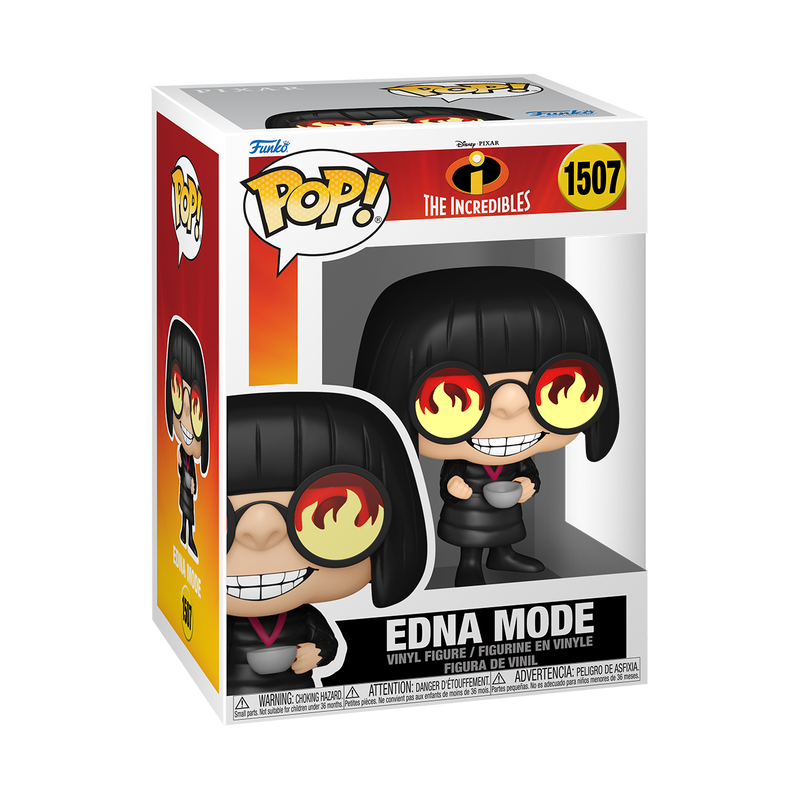 Incredibles - Vinilinė figūrėlė Edna, Funko Pop