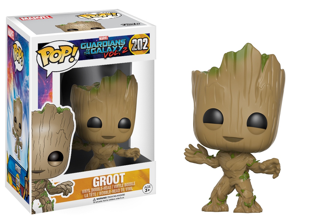 Guardians of the Galaxy – Vinilinė figūrėlė Groot, Funko Pop - 9.5 cm