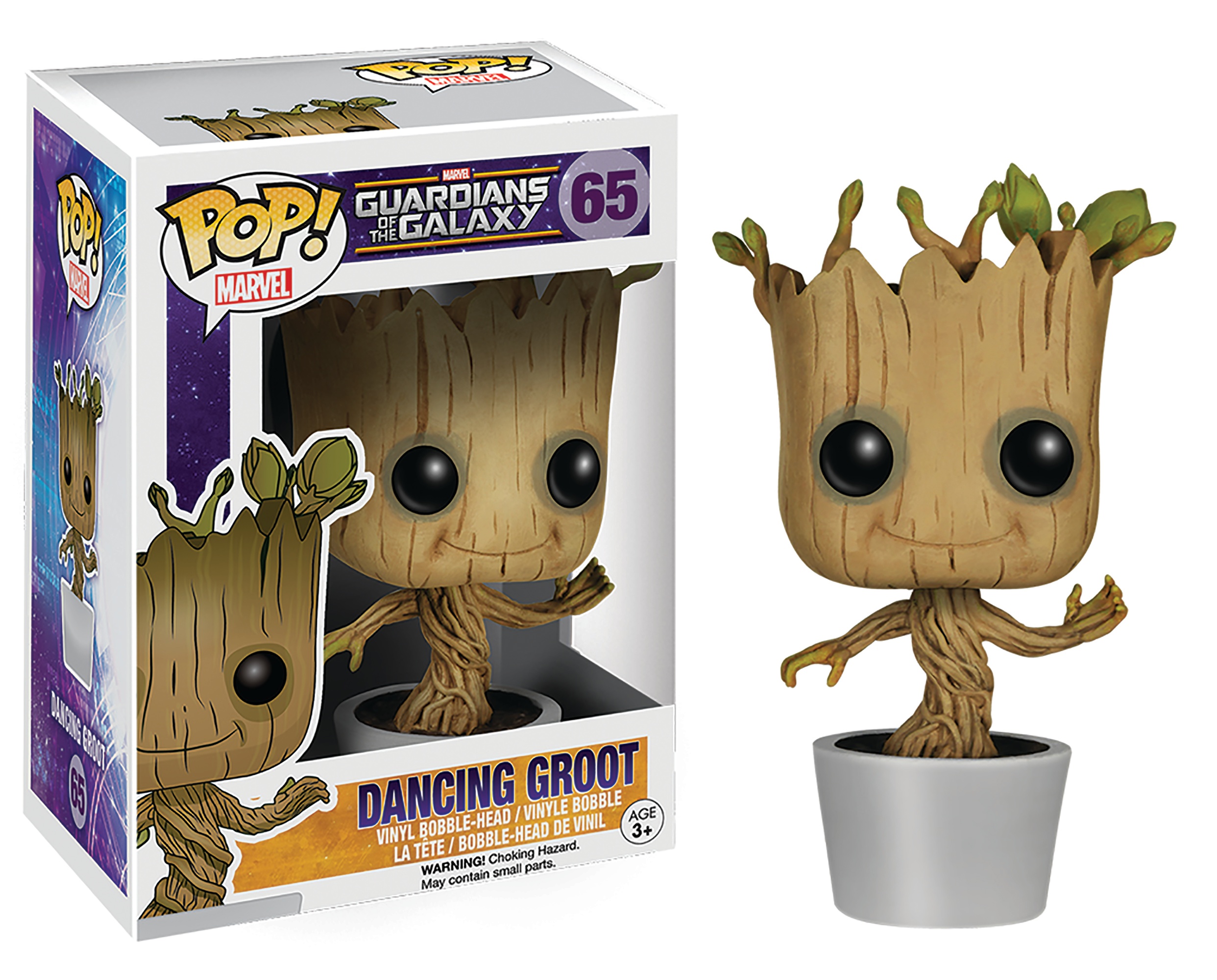 I Am Groot – Vinilinė figūrėlė Dancing Groot, Funko Pop - 9.5 cm