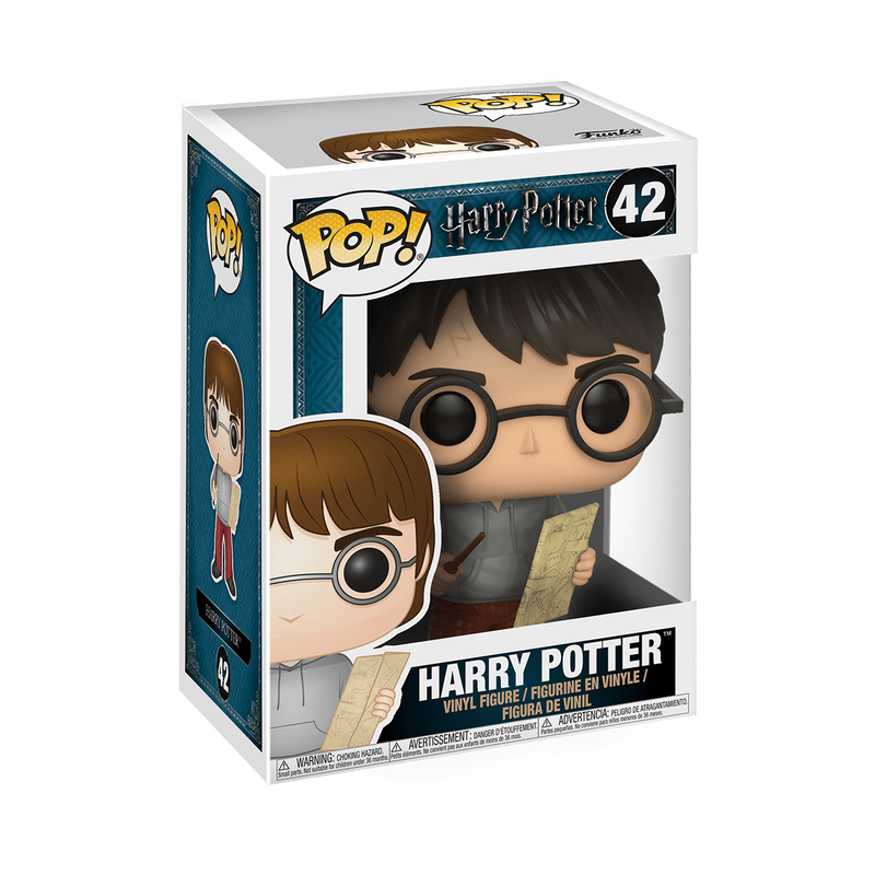 Harry Potter - Vinilinė figūrėlė Harry with Marauders Map, Funko Pop
