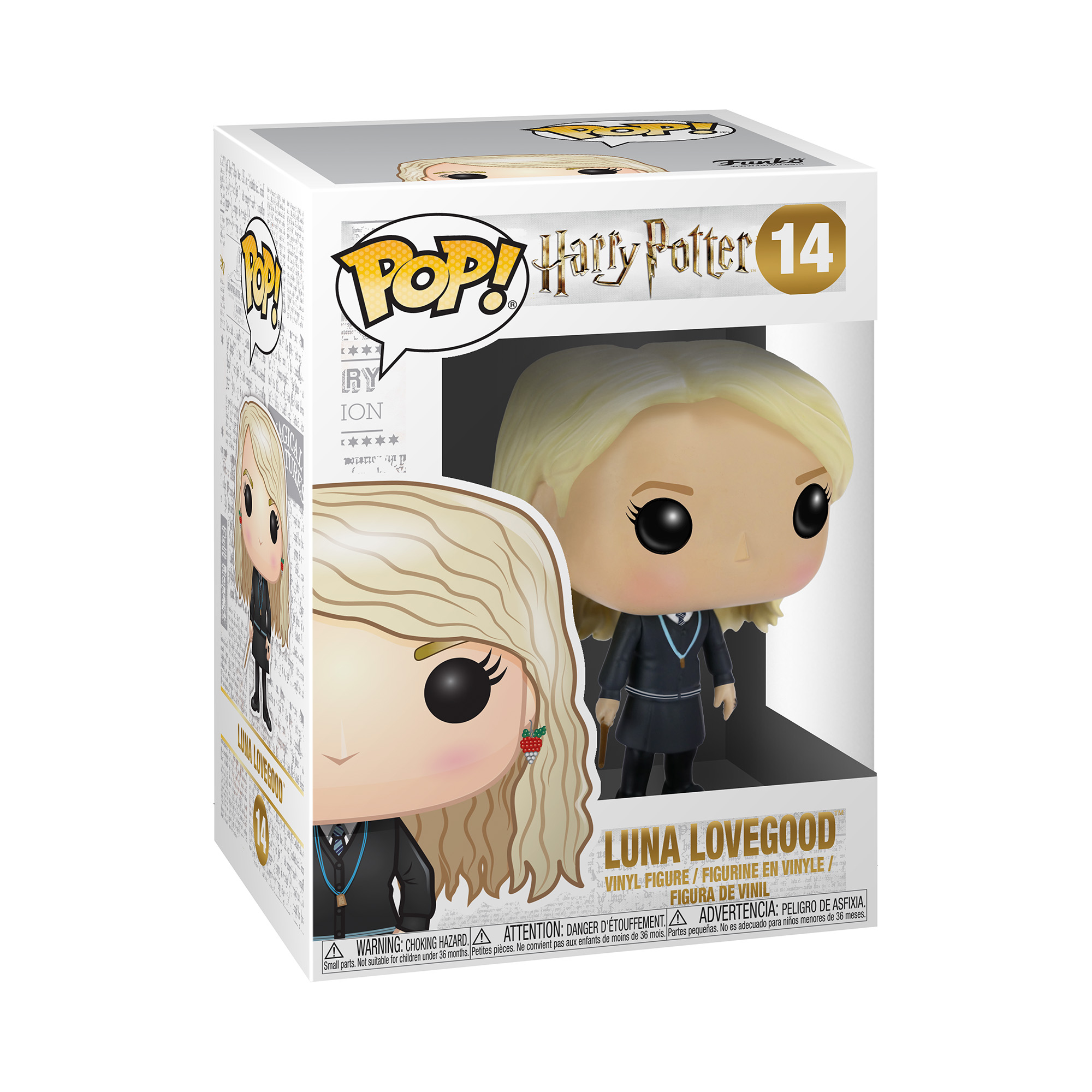 Harry Potter – Vinilinė figūrėlė Luna Lovegood, Funko Pop - 9.5 cm
