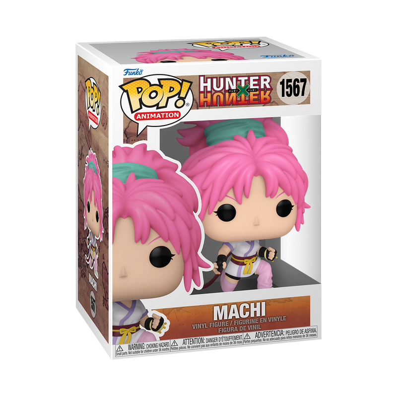 Hunter x Hunter – Vinilinė figūrėlė Machi Komacine, Funko Pop