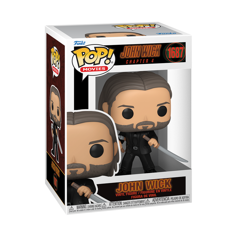 John Wick 4 - Vinilinė figūrėlė John Wick, Funko Pop