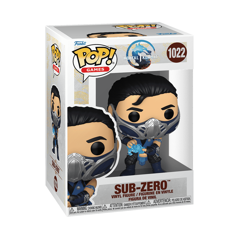 Mortal Kombat - Vinilinė figūrėlė Sub Zero, Funko Pop