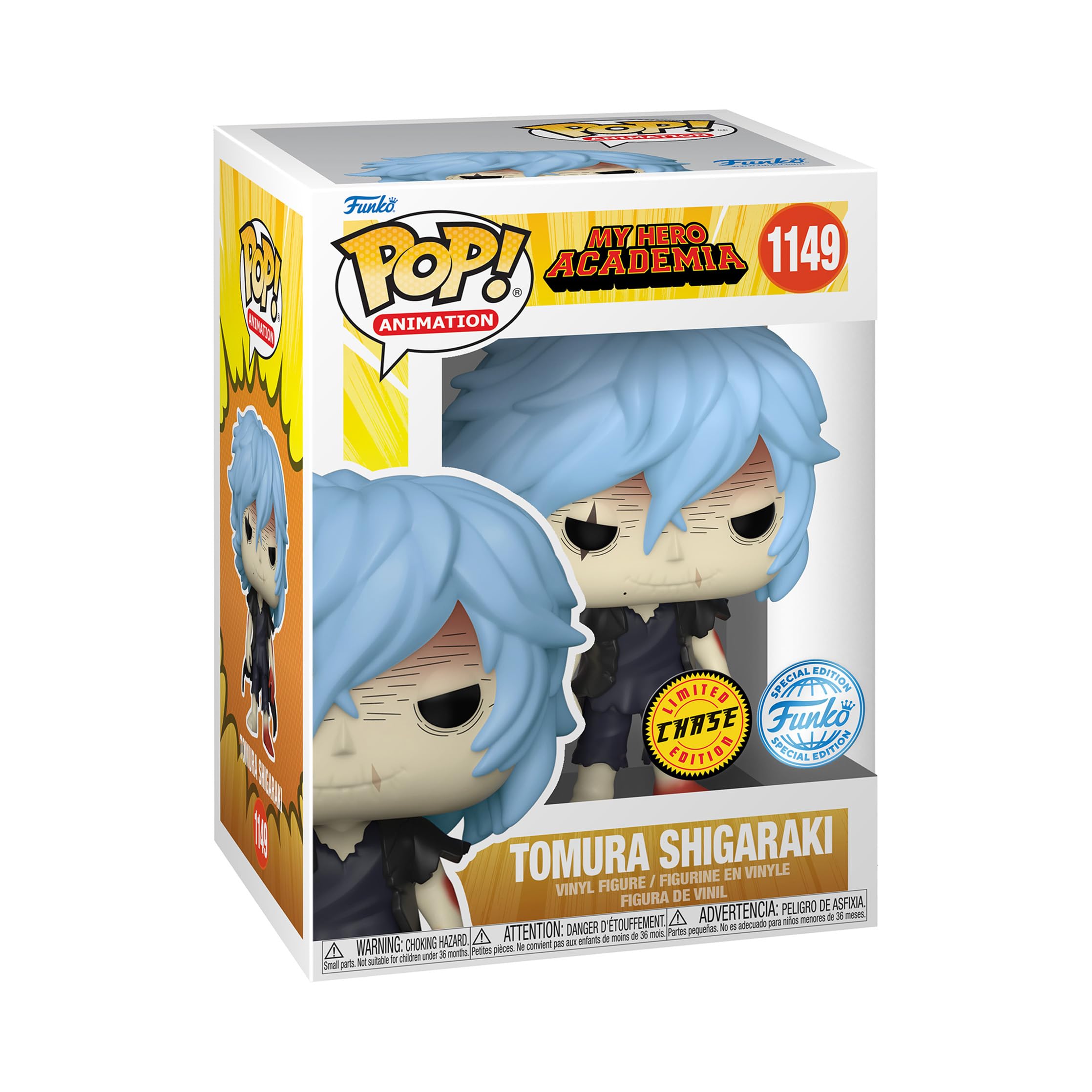 My Hero Academia – Vinilinė figūrėlė Shigaraki with Chase, Funko Pop - Image 3