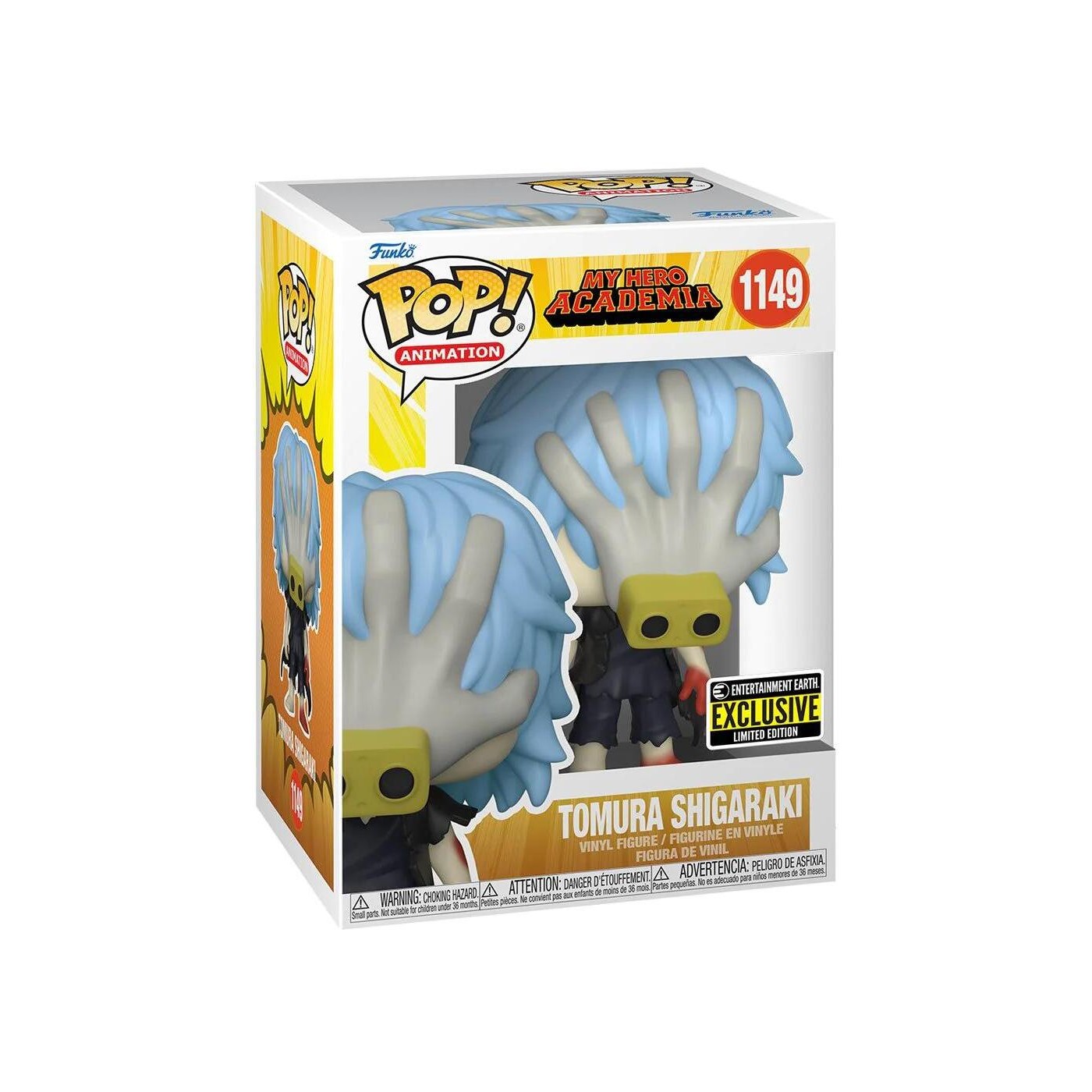 My Hero Academia – Vinilinė figūrėlė Shigaraki with Chase, Funko Pop