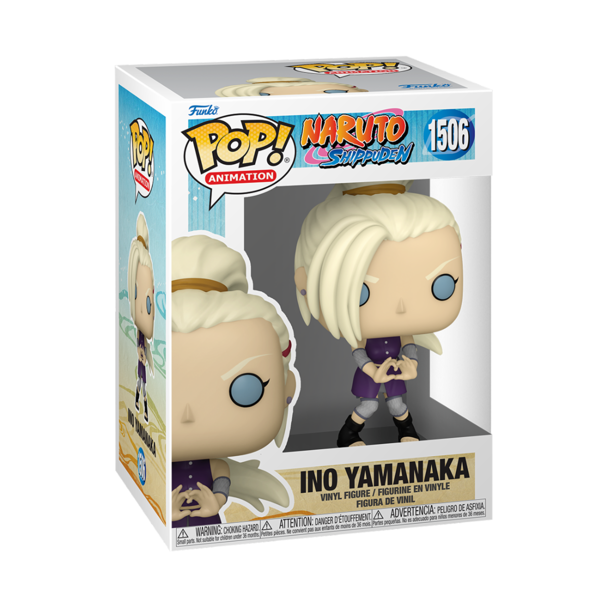 Naruto - Vinilinė figūrėlė Ino Yamanaka, Funko Pop