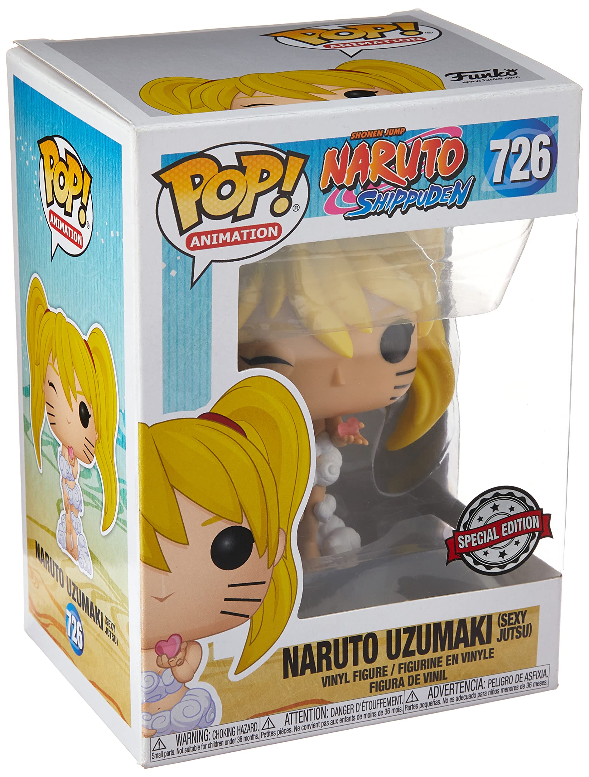 Naruto - Vinilinė figūrėlė Naruto Uzumaki, Funko Pop