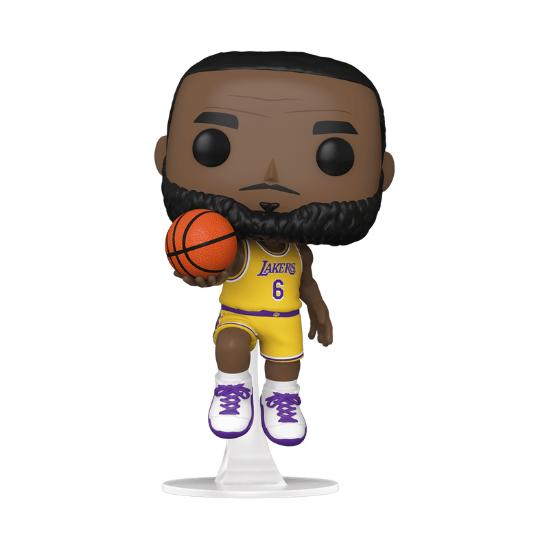 Funko Pop - Vinilinė figūrėlė NBA Lakers LeBron James #6 - Image 2
